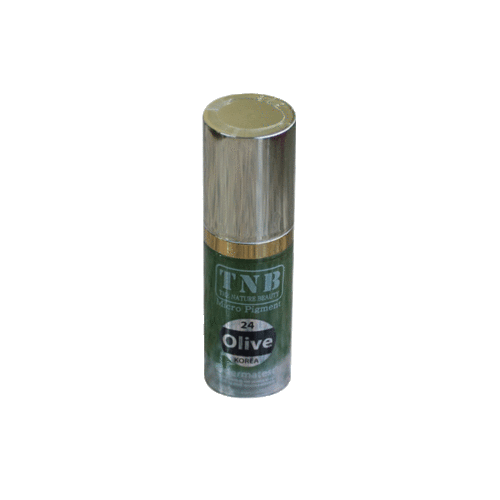 TNB 반영구색소 24.Olive 올리브 수정용 색보정용 엠보 수지 콤보 10ml